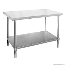 Side View of FED WB7-0800A Stainless Workbench