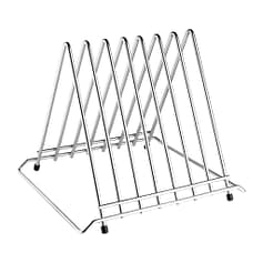 Hygiplas Stainless Steel Chopping Board Rack - 7 Slots (CH052)
