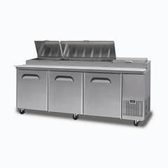 Bromic Pizza Prep Counter PP2370 – 3 Door, 12 GN Pans