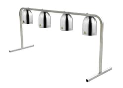 Anvil HLB0004 Benchtop Heat Lamp - Quadruple Shade Food Warmer with Adjustable Height.