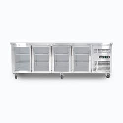 Bromic UBC2230GD-NR Underbench Glass Door Fridge Bromic Chiller UBC2230GD-NR 4 Glass Door Underbench Fridge 553L