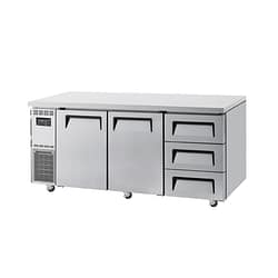 Turbo Air KUR18-3D-3(HC) Undercounter Chiller Turbo Air KUR18-3D-3(HC) Undercounter Chiller 1800mm