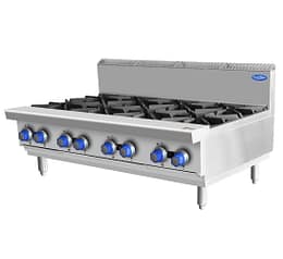 CookRite 8-Burner Open Cooktop NG
