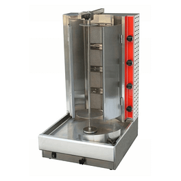 GasMax KB-4 Semi-Automatic 4 Burner NG Kebab Machine
