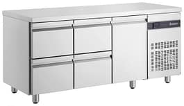Inomak UBD4000 Under Bar Drawer Fridge with 1 Door and 4 Drawers, 1790mm Stainless Steel