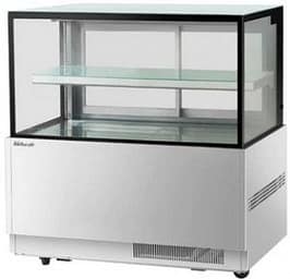 Turbo Air TBP1200-1 cake display fridge, 1200mm wide, 345L, sliding doors, heated front glass – Australia