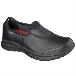 Skechers DD975 Sure Track black women’s work shoes UK 2–8 with non-slip sole and memory foam insole – Australia