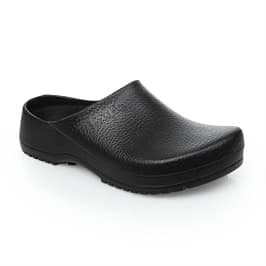 Birkenstock A899 Super Birki black chef clogs EU 35-46 with non-slip sole and cork footbed – Australia
