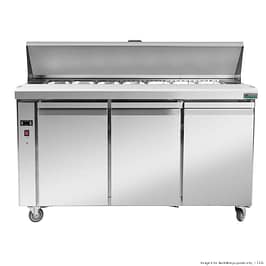 Thermaster SLB150 Three-Door Sandwich Bar – 1500 mm