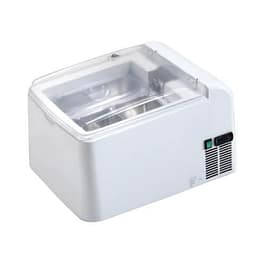 Technocrio CFT0002 Countertop Ice Cream Freezer with Transparent Lid – Holds 2×6.5L
