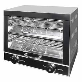 Benchstar AT-360BE toaster griller salamander 3-in-1, 440mm wide, 3kW, stainless steel – Australia