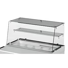 Airex AXR.SW.1025.GAN sandwich prep bench glass gantry 1025mm