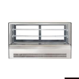 Bonvue GN-1200RT Glass Cold Food Display – 1200mm Countertop Showcase