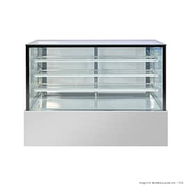 Bonvue SL860V chilled food display fridge, 1800mm wide, 870L, stainless steel with triple-glass – Australia
