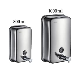 Kitchen Knock Wall Mounted Stainless Steel Soap Dispenser - 1000ml
