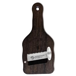 Ambrogio Sanelli A1751000 fumigated oak truffle slicer, waved stainless blade, Italian-made professional truffle cutter, Australia