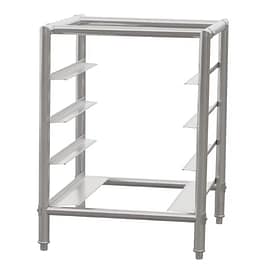 Kitchen Knock 631192 stainless steel dishwasher basket rack, 600 × 600 × 850mm – front view, Australia