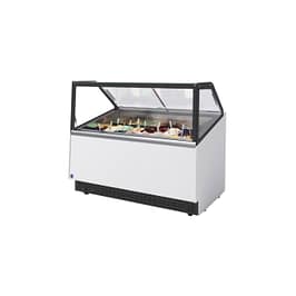 Iarp FrostMate 16 Lite gelato display freezer with 16 tubs, white exterior, glass lids – front view, Australia