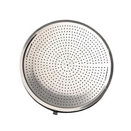 Kitchen Knock 399985 stainless steel stock pot net, 450mm diameter, clip design, heavy-duty – front view, Australia
