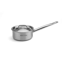 Kitchen Knock 041998 1.4L stainless steel sauce pot, IH compatible, with riveted handle and ear design – front view, Australia