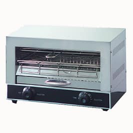 Benchstar QT-1 salamander griller toaster, quartz infrared element, 440mm wide, 1.7kW electric – Australia