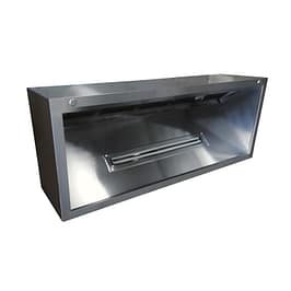 Simcohood SH1200 stainless steel exhaust canopy 1200×1000 mm AS1668 compliant, vapor-proof LED lighting with honeycomb filters, Australia