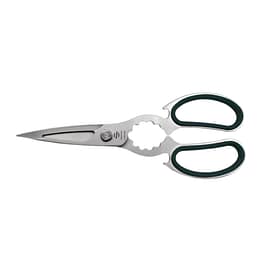 Ambrogio Sanelli A1506000B kitchen scissors 23cm, stainless steel titanium coated blades, soft touch handles, made in Italy, chef scissors, Australia