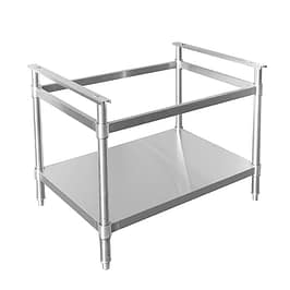 CookRite ATSEC-900 stainless steel stand 908x640 mm for gas cooking equipment – front view, Australia
