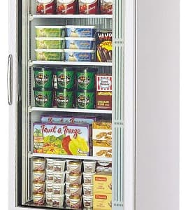 Turbo Air FRS-650F Upright Glass Door Freezer – 651L Commercial Freezer for Restaurants