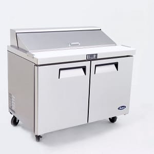 Atosa MSF8302 2-Door Sandwich Prep Table Fridge - 1225mm