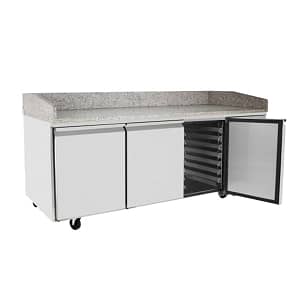 Atosa EPF3485 Three-Door Pizza Table Fridge - 2010mm