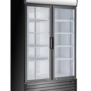 Atosa P1000WB-A Dual Glass Door Bottom Mounted Refrigerator 1000L, LED