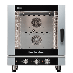 alt="Turbofan EC40M7 Combi Oven - 7 Tray Manual Electric Full Size"