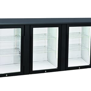 Anvil BBZ0300 Three Door Backbar Fridge 500L – Ideal for Bars & Restaurants