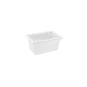 Kitchen Knock 008827 white PE food safety container with 45L capacity, ideal for commercial kitchen storage