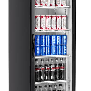 Atosa P380W-A Glass Door Refrigerator - 380L for Commercial Use