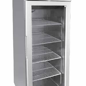 Atosa YCF9401 Upright Glass Door Fridge with 410L Capacity and Top-Mounted Compressor