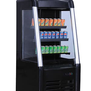 Ex-Showroom Bonvue Free Standing Open Drink Fridge BLF-706 - Used commercial display