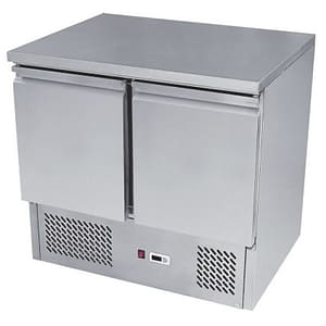 Atosa ESL3801 900mm 2-Door Saladette Fridge