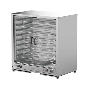 Woodson W.PIP200F Pie Display – Glass Swing Doors, 200 Capacity