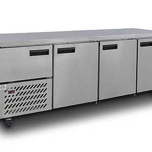 Anvil UBS6240(H) Under Bar Fridge with 3½ Doors, Stainless Steel Finish