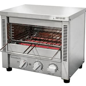 Woodson W.GTQI4.CUB Toaster Griller with 4 Slice Ceramic Infrared Heat – Ideal for Cafés & Catering
