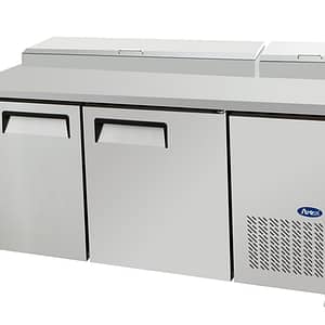 Atosa MPF8202 Double Door Pizza Prep Table Fridge - 1702mm
