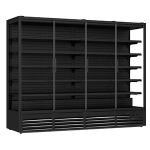Saltas MDS2500 4-Door Multideck Fridge with LED Lighting & Self-Closing Doors