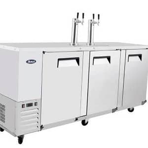 Atosa MKC90 Triple Door Commercial Keg Cooler - Eco-Friendly 850L