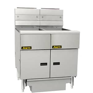 Anets FDAGG214R Goldenfry 2 Fryer Self-Oil Filter Drawer System