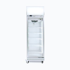 Bromic GD0500LF 444L Upright Glass Door Display Fridge with LED Lightbox