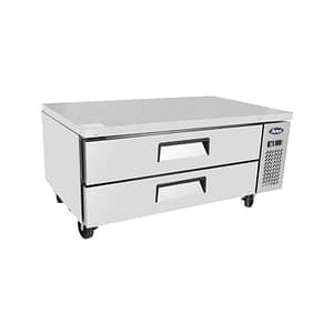 Atosa MGF8450 Stainless Steel Chef Base with 2 Drawers - 1230mm