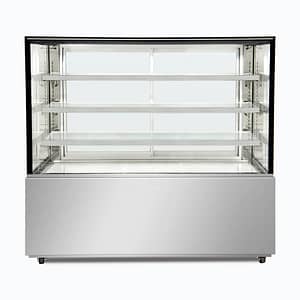 Bromic FD4T1500A 1500mm Ambient Food Display with 4 Tiers, LED Lighting & Castors