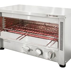 Woodson W.GTQI8.15 Toaster Griller with 8 Slice Ceramic Infrared Heat – Ideal for Cafés & Restaurants